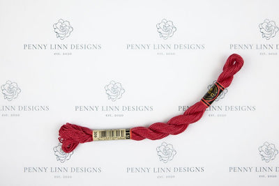 DMC 5 Pearl Cotton 309 Rose - Dark - Penny Linn Designs - DMC