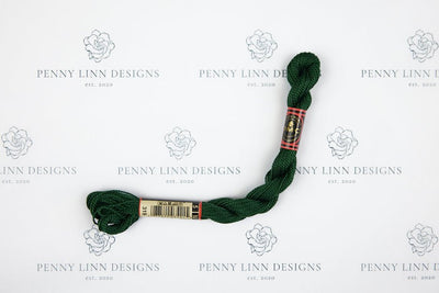 DMC 5 Pearl Cotton 319 Pistachio Green - Very Dark - Penny Linn Designs - DMC