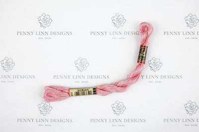 DMC 5 Pearl Cotton 3326 Rose - Light - Penny Linn Designs - DMC