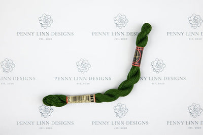 DMC 5 Pearl Cotton 3345 Hunter Green - Dark - Penny Linn Designs - DMC