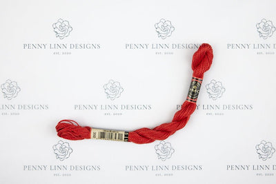 DMC 5 Pearl Cotton 350 Coral - Medium - Penny Linn Designs - DMC