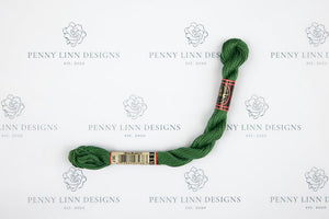 DMC 5 Pearl Cotton 367 Pistachio Green - Dark - Penny Linn Designs - DMC