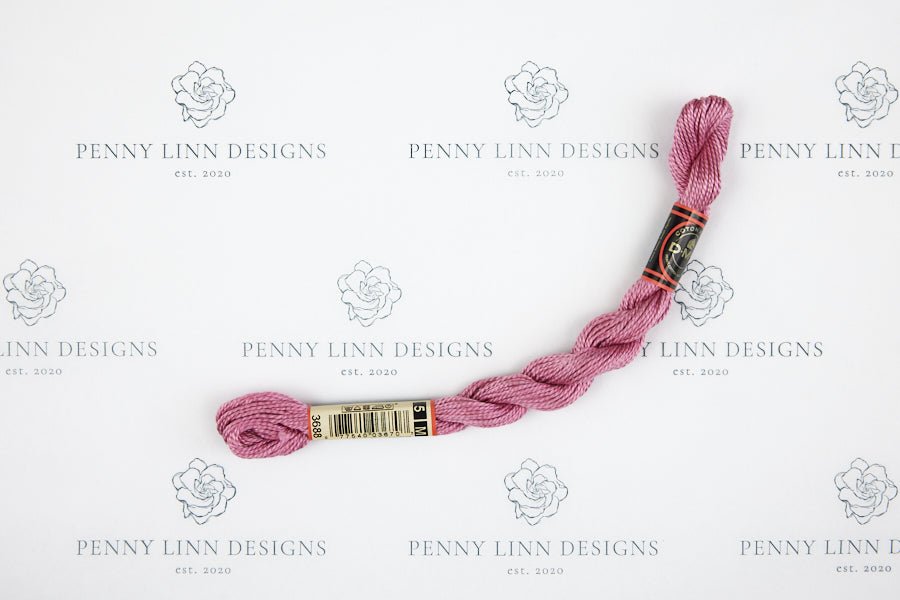 DMC 5 Pearl Cotton 3688 Pink Lupine – Penny Linn