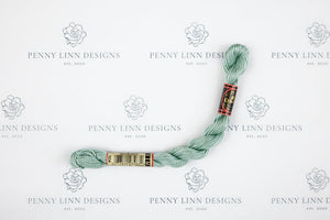 DMC 5 Pearl Cotton 504 Blue Green - Very Light - Penny Linn Designs - DMC