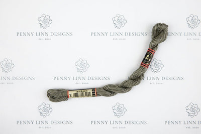 DMC 5 Pearl Cotton 646 Beaver Gray - Dark - Penny Linn Designs - DMC
