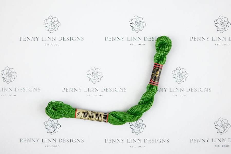 DMC 5 Pearl Cotton 702 Spring Lawn – Penny Linn