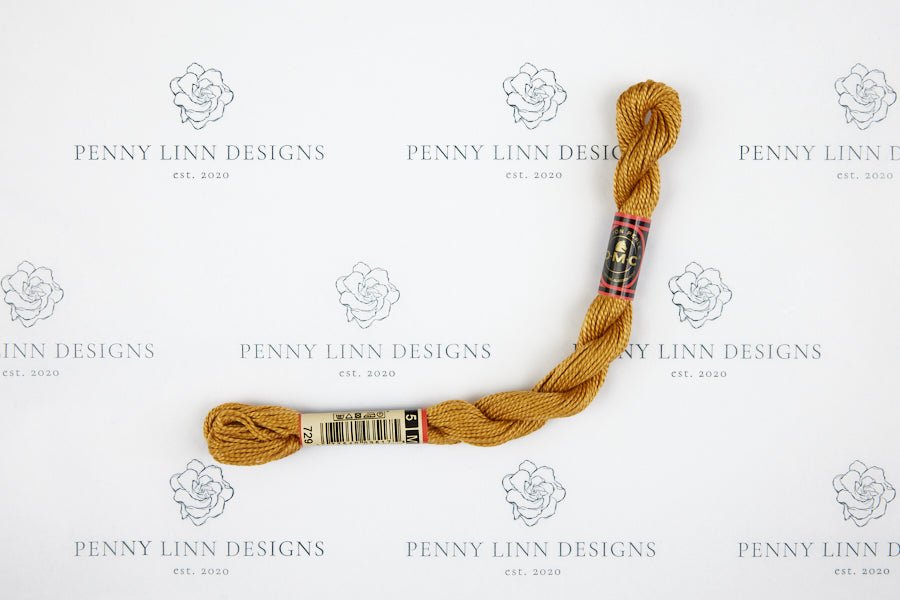 Y*i様 MONAD LONDONナイジェリアコットンの巻き物 DMC 5 Pearl Cotton 729 Honey – Penny Linn