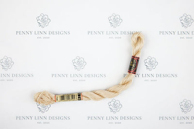 DMC 5 Pearl Cotton 739 Tan - Ultra Very Light - Penny Linn Designs - DMC
