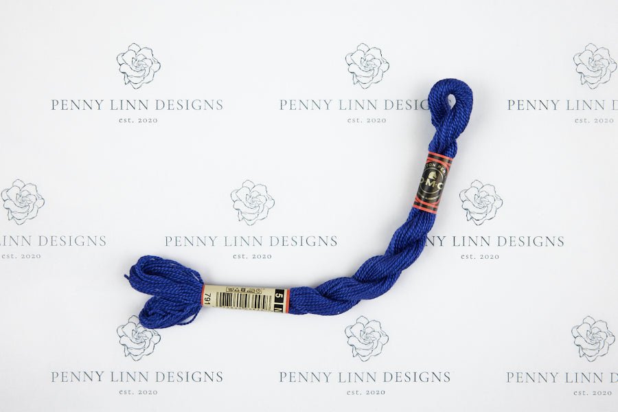DMC 5 Pearl Cotton 791 Lapis – Penny Linn