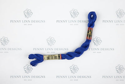 DMC 5 Pearl Cotton 797 Royal Blue - Penny Linn Designs - DMC