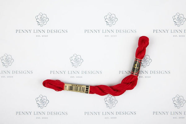 DMC 5 Pearl Cotton 817 Japanese Red – Penny Linn