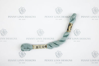 DMC 5 Pearl Cotton 927 Gray Green - Light - Penny Linn Designs - DMC