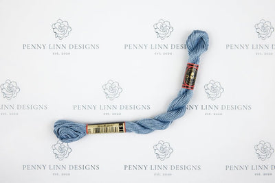 DMC 5 Pearl Cotton 932 Antique Blue - Light - Penny Linn Designs - DMC