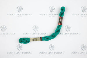 DMC 5 Pearl Cotton 943 Aquamarine - Medium - Penny Linn Designs - DMC