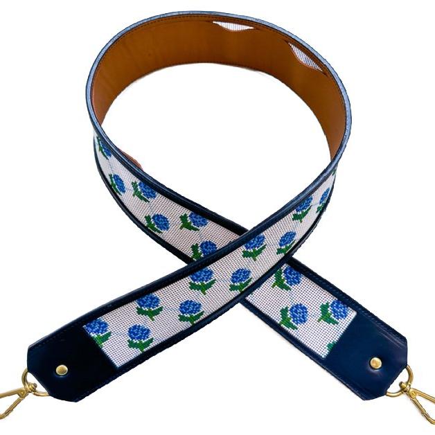 Doggrin Design x PLD Bag Straps - Navy Leather - Penny Linn Designs - Penny Linn Designs