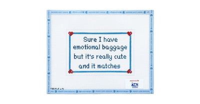 Emotional Baggage, But Its Cute and It Matches - Penny Linn Designs - KCN DESIGNERS