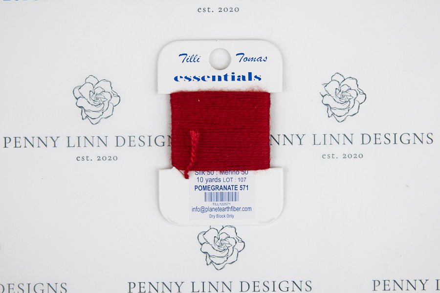 Essentials 571 Pomegranate - Penny Linn Designs - Planet Earth Fibers