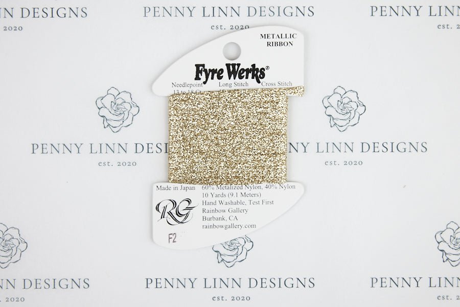 Fyre Werks F2 Gold - Penny Linn Designs - Rainbow Gallery