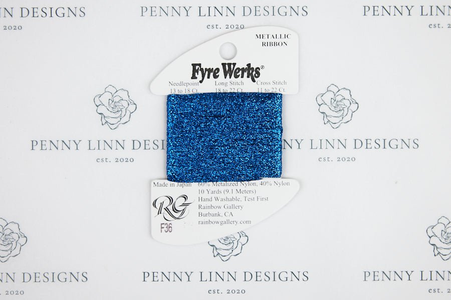 Fyre Werks F36 New Royal Blue - Penny Linn Designs - Rainbow Gallery