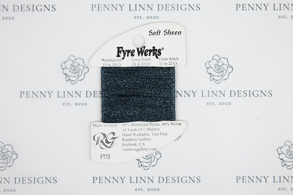 Fyre Werks Soft Sheen FT13 Charcoal - Penny Linn Designs - Rainbow Gallery