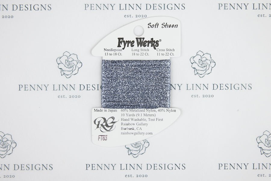 Fyre Werks Soft Sheen FT63 Vintage Silver - Penny Linn Designs - Rainbow Gallery