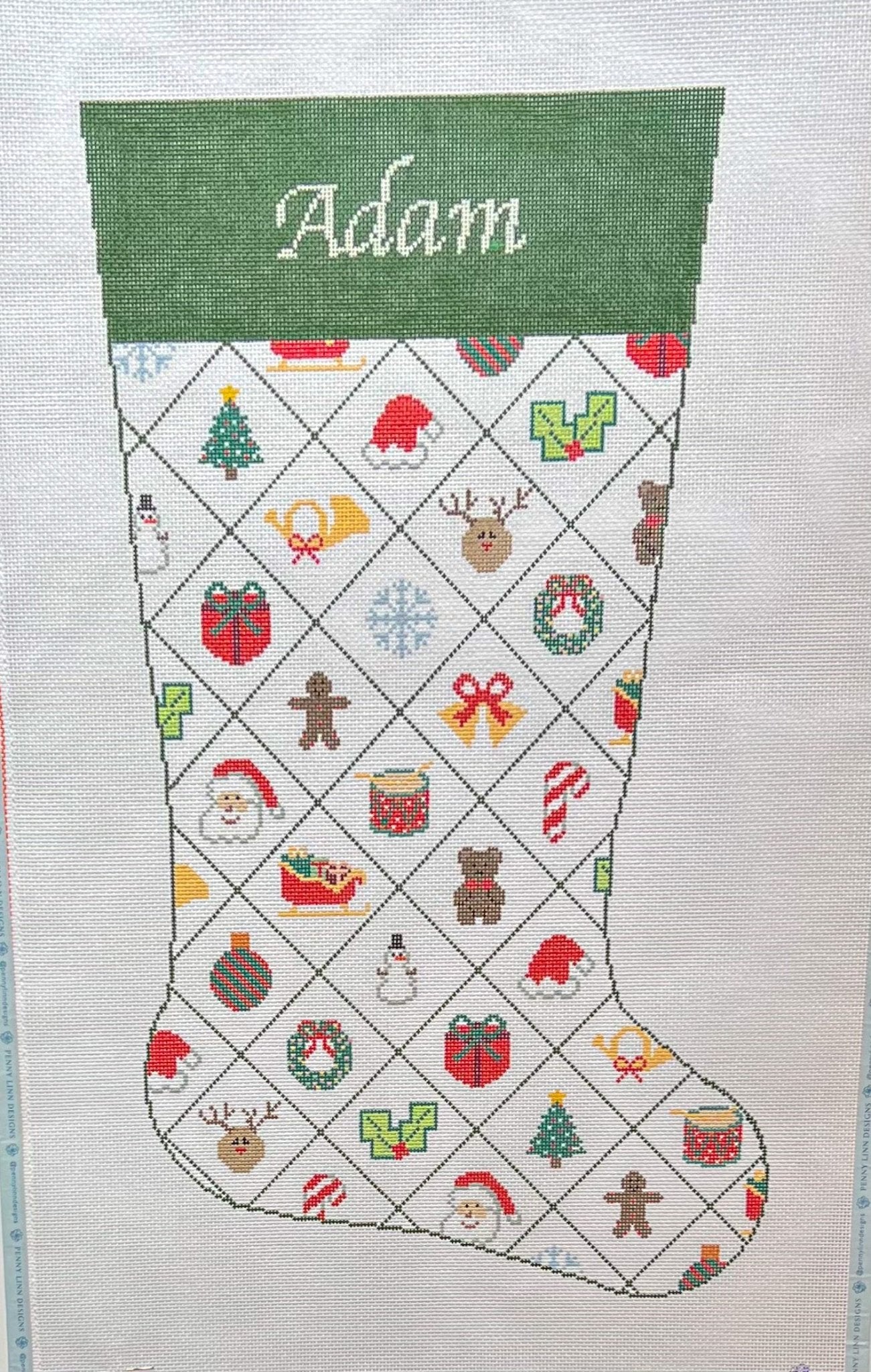 Holiday Stocking - Penny Linn Designs - Penny Linn Designs