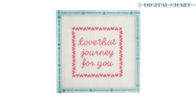 Love That Journey For You - CHART - Penny Linn Designs - Penny Linn Designs