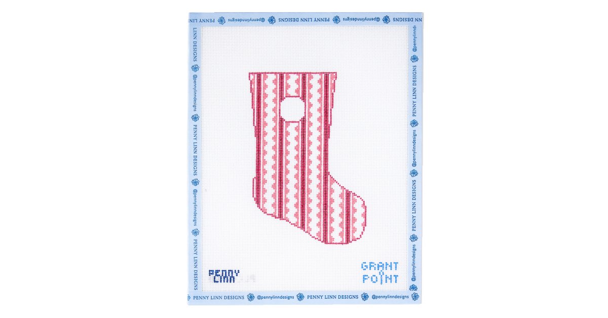 Mini Stocking Scallop - Penny Linn Designs - Grant Point Designs