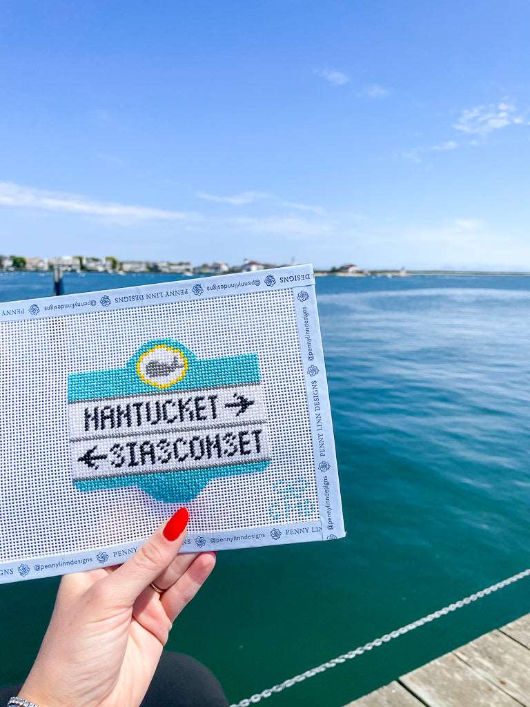 Nantucket Sign - Penny Linn Designs - Grand Millenial