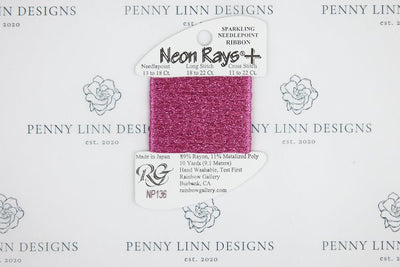 Neon Rays+ NP136 Dark Rose Pink - Penny Linn Designs - Rainbow Gallery