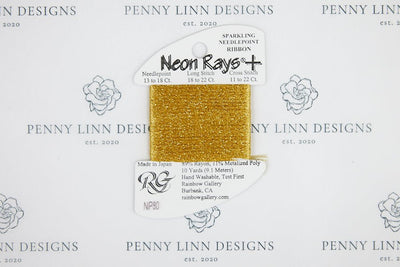 Neon Rays+ NP80 Gold - Penny Linn Designs - Rainbow Gallery