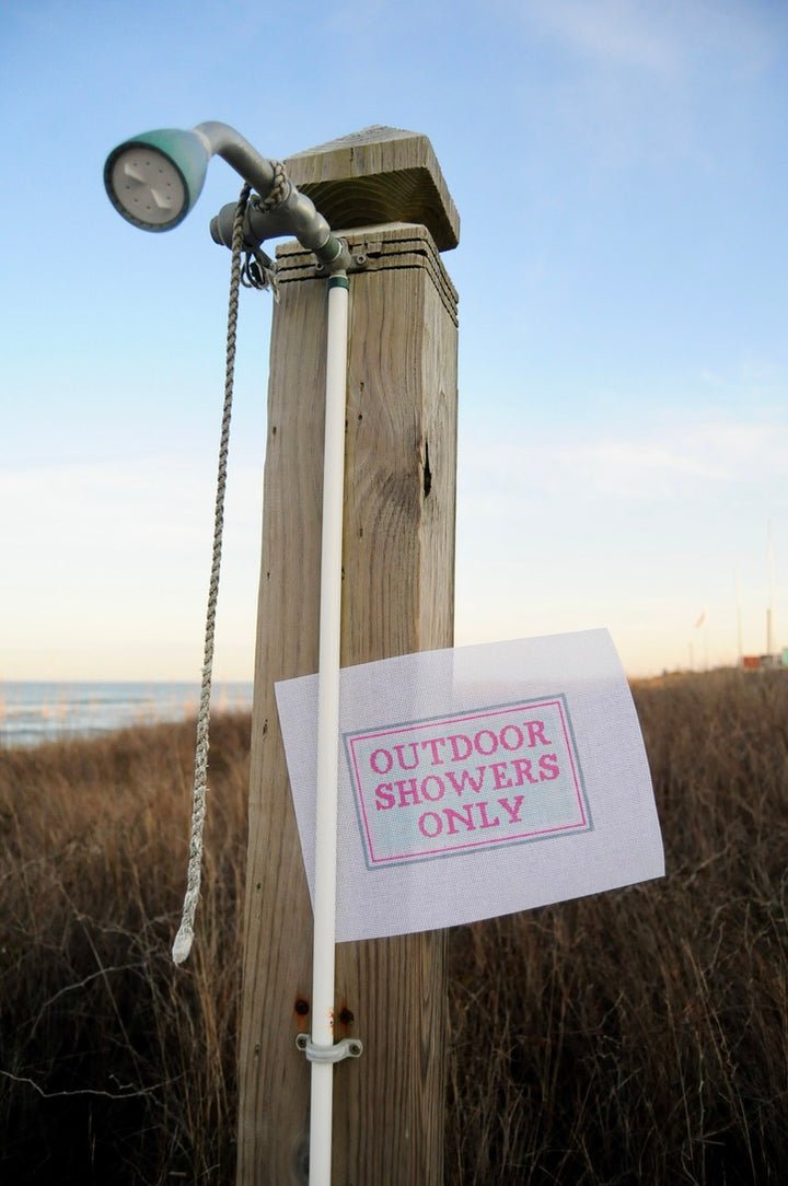 OUTDOOR SHOWERS ONLY - Penny Linn Designs - Frances Mary Needlepoint