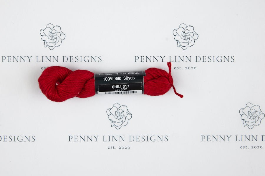 Pepper Pot Silk 017 CHILI - Penny Linn Designs - Planet Earth Fibers