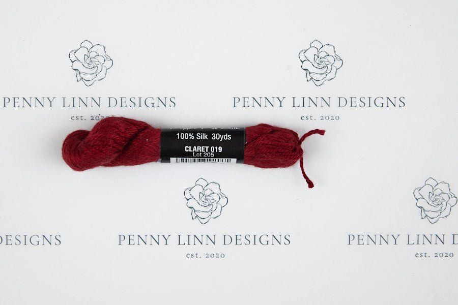 Pepper Pot Silk 019 Claret - Penny Linn Designs - Planet Earth Fibers