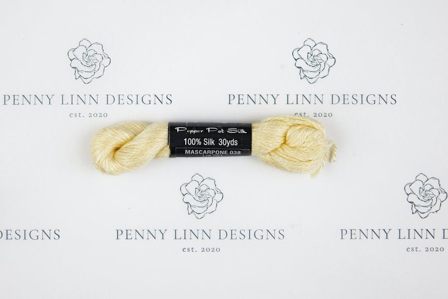 Pepper Pot Silk 038 MASCARPONE - Penny Linn Designs - Planet Earth Fibers