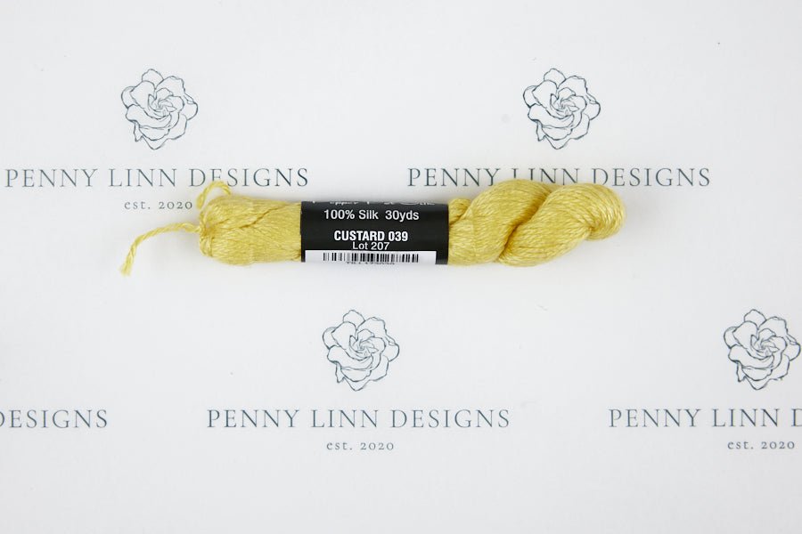 Pepper Pot Silk 039 CUSTARD - Penny Linn Designs - Planet Earth Fibers