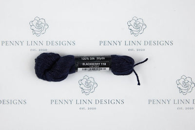 Pepper Pot Silk 118 BLACKBERRY - Penny Linn Designs - Planet Earth Fibers
