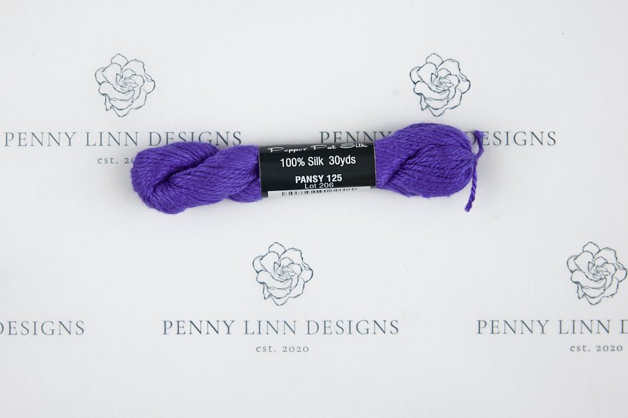 Pepper Pot Silk 125 PANSY - Penny Linn Designs - Planet Earth Fibers