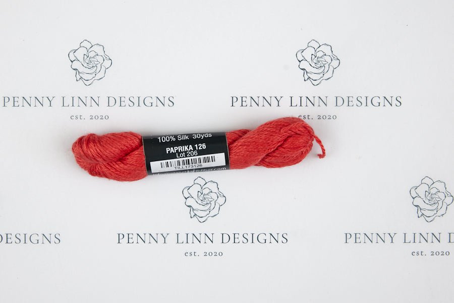 Pepper Pot Silk 126 PAPRIKA - Penny Linn Designs - Planet Earth Fibers