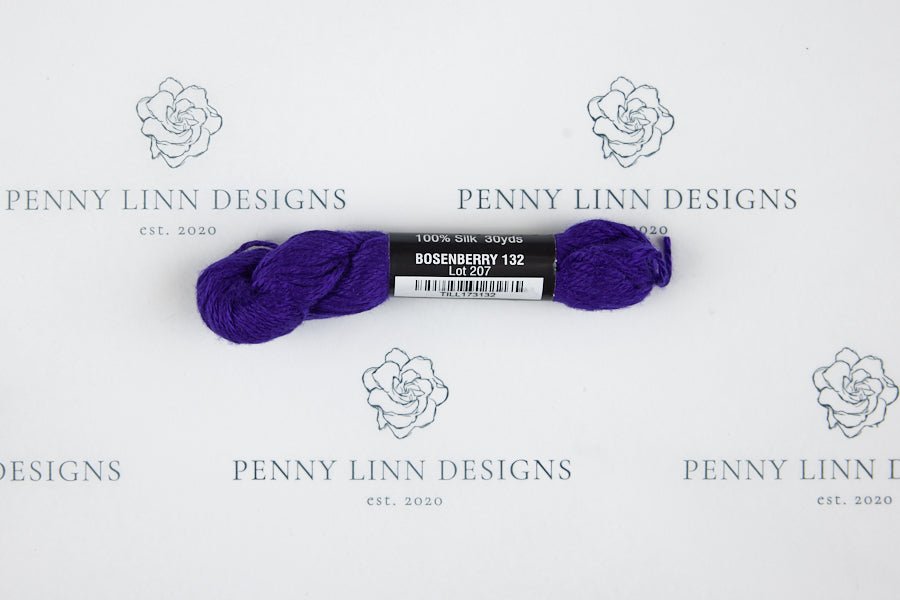 Pepper Pot Silk 132 BOISENBERRY - Penny Linn Designs - Planet Earth Fibers