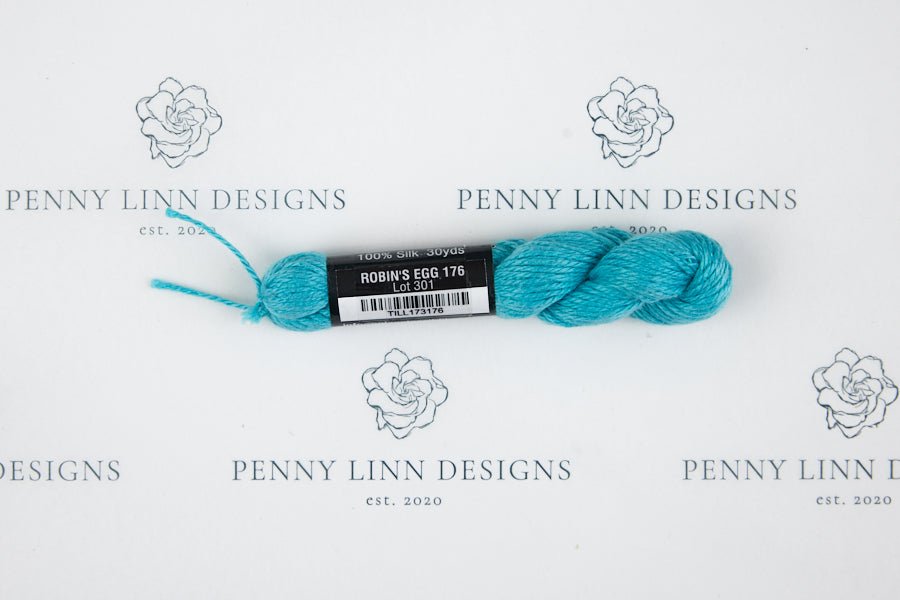 Pepper Pot Silk 176 ROBIN'S EGG - Penny Linn Designs - Planet Earth Fibers