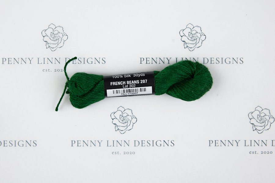Pepper Pot Silk 207 FRENCH BEANS - Penny Linn Designs - Planet Earth Fibers