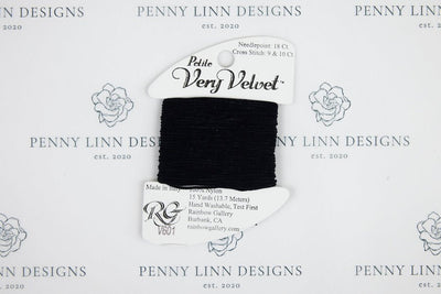 Petite Very Velvet V601 Black - Penny Linn Designs - Rainbow Gallery