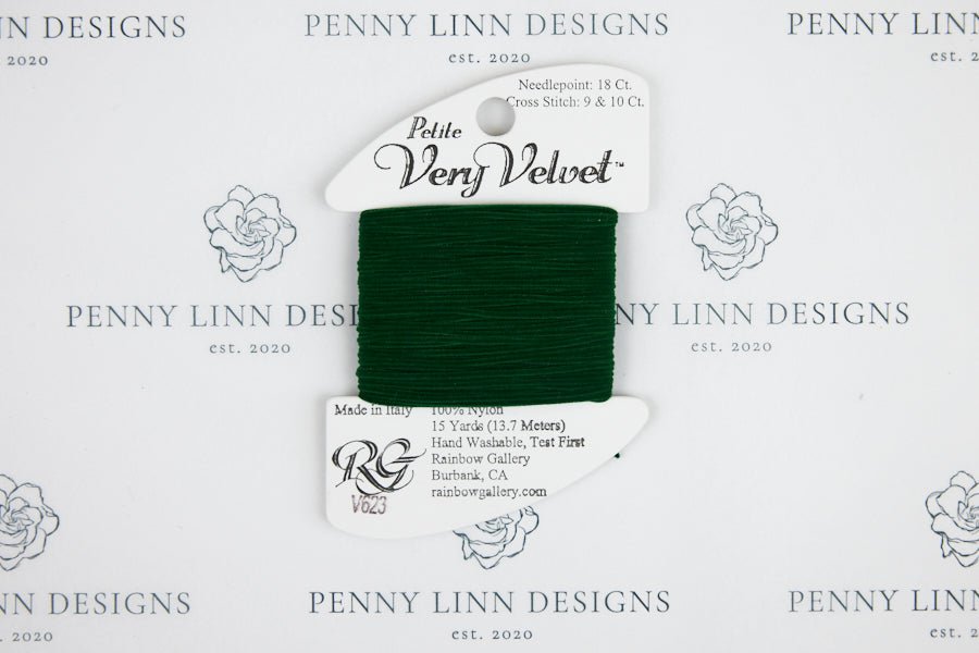 rainbow gallery petitevery velvet thread needlepoint – Penny Linn