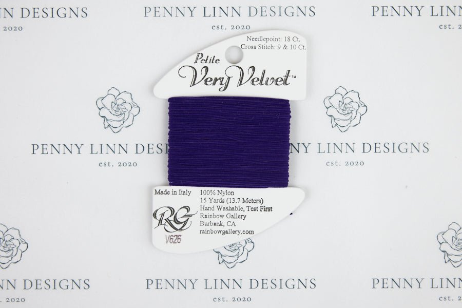 Petite Very Velvet V626 Purple - Penny Linn Designs - Rainbow Gallery