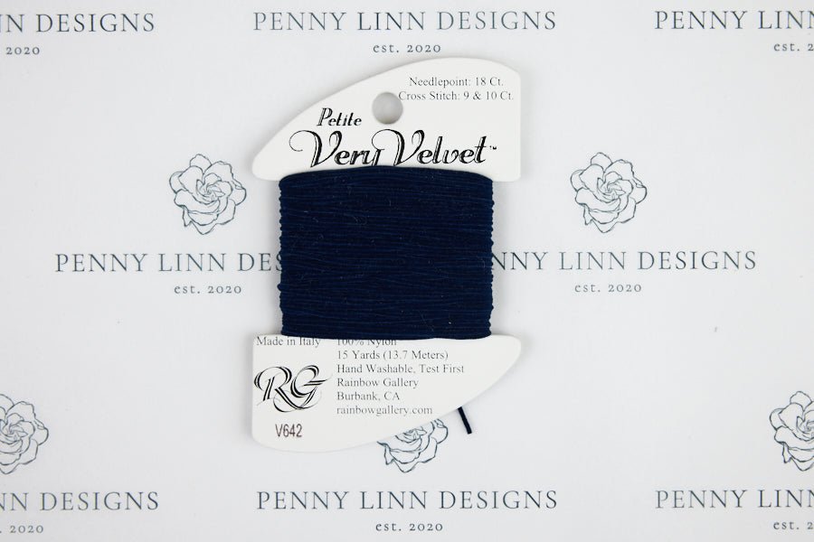 rainbow gallery petitevery velvet thread needlepoint – Penny Linn
