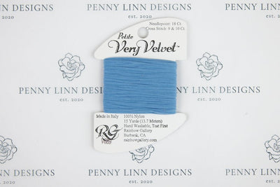 Petite Very Velvet V689 Blue Bell - Penny Linn Designs - Rainbow Gallery