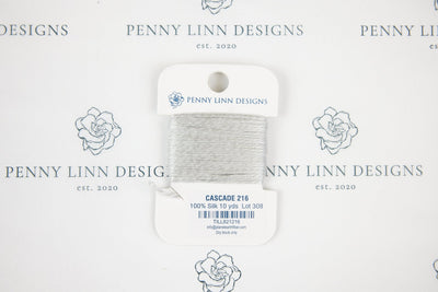 Planet Earth Silk Card - 216 Cascade - Penny Linn Designs - Planet Earth Fibers