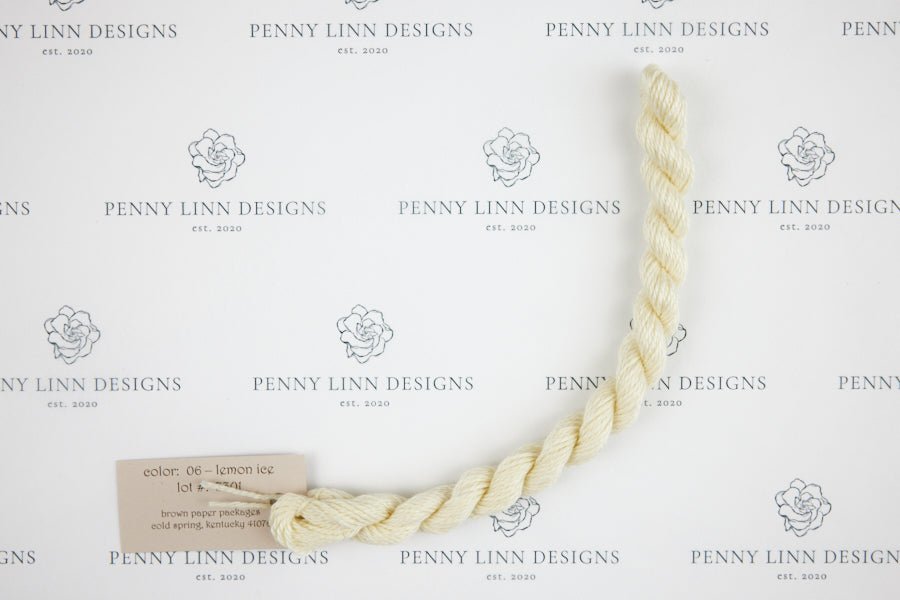 Silk & Ivory 06 Lemon Ice - Penny Linn Designs - Brown Paper Packages