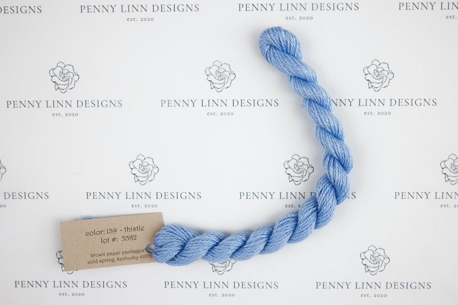 Ivory Thread Color silk and ivory thread needlepoint – Penny Linn